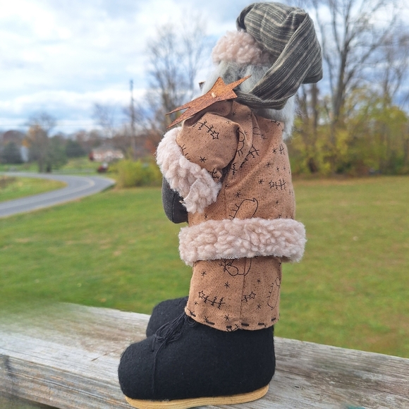 2004 Honey and Me Primitive Black African American Santa Claus Christmas Decor - Picture 6 of 11